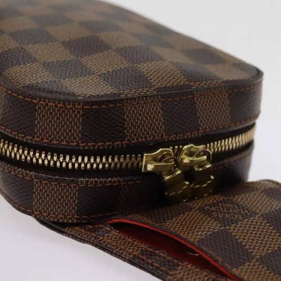 LOUIS VUITTON Damier Ebene Geronimos Shoulder Bag N51994 LV Auth - Picture 14 of 16